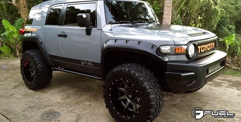 Toyota FJ Cruiser Fuel 2-Piece Wheels Rampage - D238